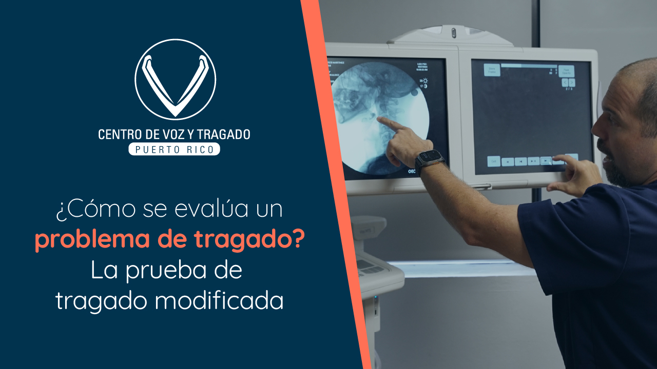 ยฟCรณmo se evalรบa un problema de tragado? La prueba de tragado modificada
