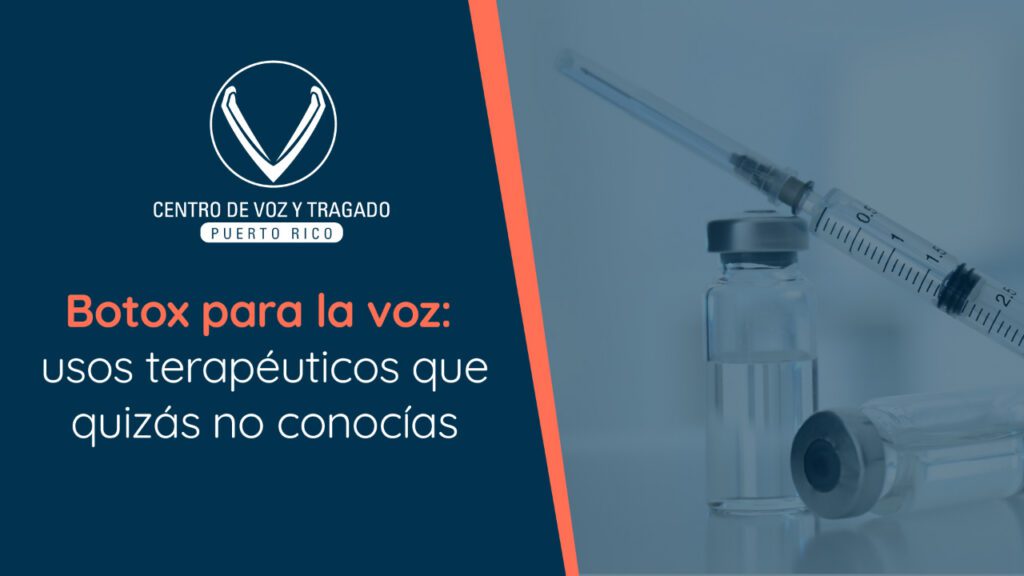 Botox para la voz: usos terapéuticos que quizás no conocías