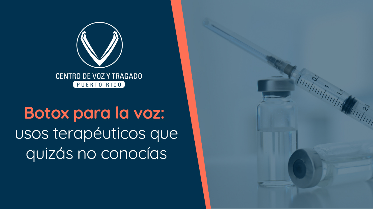 Botox para la voz: usos terapéuticos que quizás no conocías