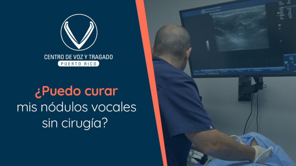 ¿Puedo curar mis nódulos vocales sin cirugía?
