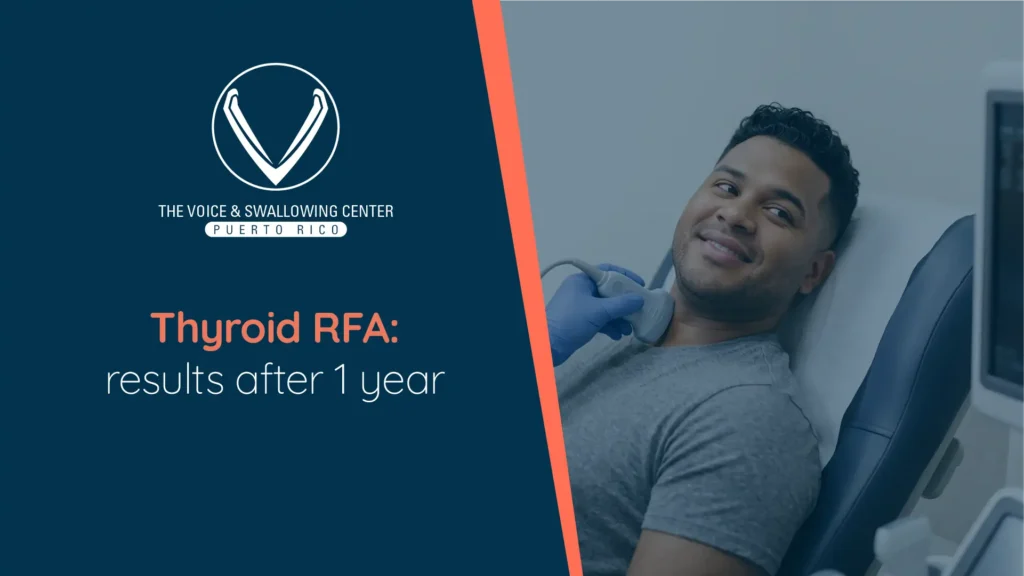 What happens to a nodule one year after radiofrequency ablation? Learn what the scientific evidence shows and what Dr. Giraldez has seen in his own patients: nodule reduction, symptom relief and safety.